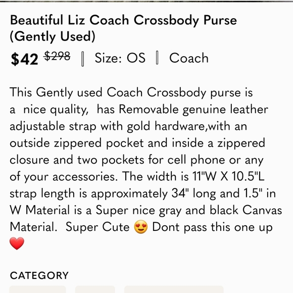 Beautiful Coach Purse - Picture 10 of 10